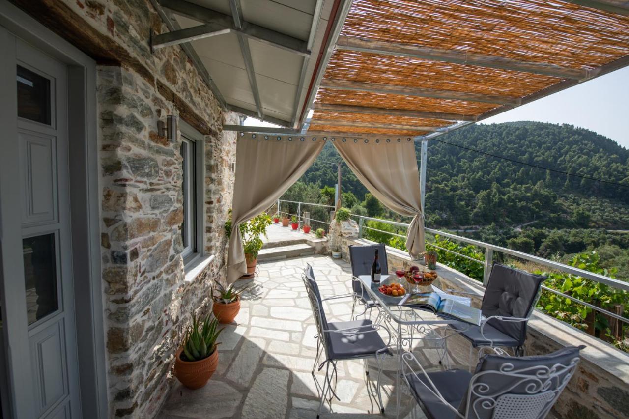 Oneiro Cottage Скопелос Экстерьер фото